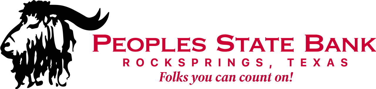 Peoples State Bank Rocksprings Logo